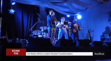 Do Klubu Nětčice přijeli Ukulele Troublemakers