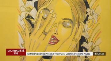 Ilustrátorka Denisa Prošková vystavuje v Galerii Slováckého muzea