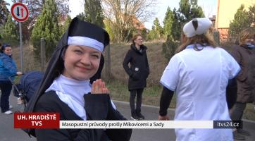 Masopustní průvody prošly Míkovicemi i Sady