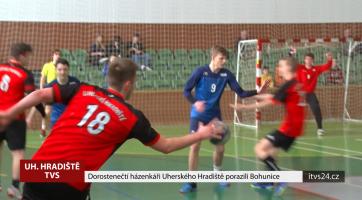 Dorostenečtí házenkáři Uherského Hradiště porazili Bohunice
