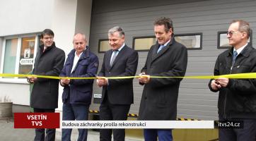 Budova záchranky prošla rekonstrukcí