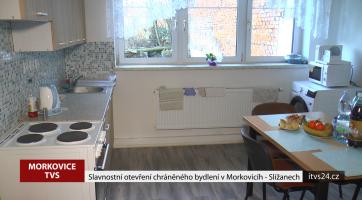 V Morkovicích - Slížanech proběhlo slavnostní otevření chráněného bydlení