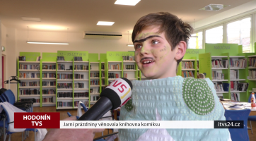 Jarní prázdniny věnovala knihovna komiksu