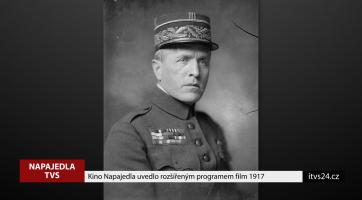 Kino Napajedla uvedlo rozšířeným programem film 1917