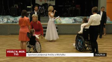 Sportovci podporují Aničku a Michalku