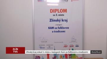 Zlínský kraj získal 3. místo v kategorii Kam za folklorem a tradicemi