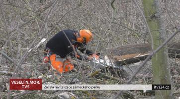 Začala revitalizace zámeckého parku