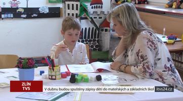 V dubnu budou spuštěny zápisy dětí do mateřských a základních škol