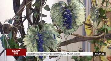 Radniční galerie vystavuje keramiku ZŠ a MŠ dr. Joklíka