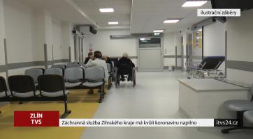 Záchranná služba Zlínského kraje má kvůli koronaviru na pilno