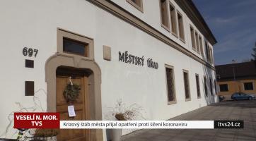 Krizový štáb města přijal opatření proti šíření koronaviru