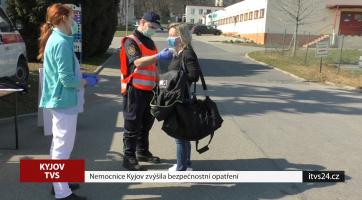 Nemocnice Kyjov zvýšila bezpečnostní opatření