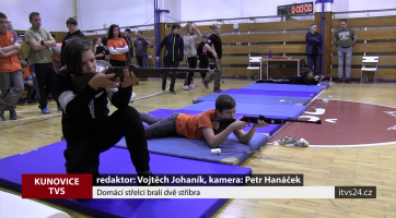 Domácí střelci brali dvě stříbra