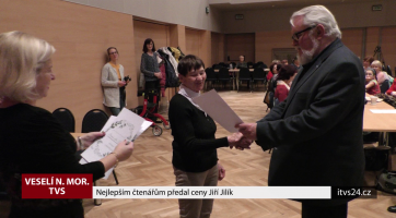 Nejlepším čtenářům předal ceny Jiří Jilík