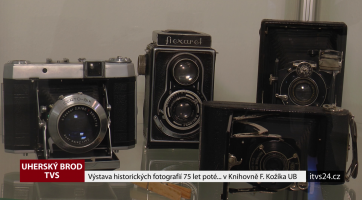 Výstava historických fotografií 75 let poté... v knihovně Františka Kožíka