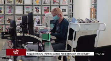 Krajská knihovna Františka Bartoše nabízí čtenářům online služby