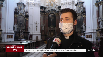 Farnost se chystá přenášet sváteční duchovní slovo on-line