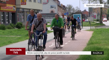 Město vyzývá lidi, aby do práce jezdili na kole