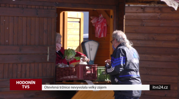 Otevřená tržnice nevyvolala velký zájem
