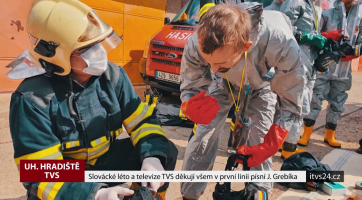 Slovácké léto a televize TVS děkují všem v první linii písní 