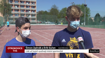 Lidé už hojně využívají místní sportoviště