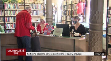 Knihovna Bedřicha Beneše Buchlovana je opět v provozu