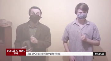 Žáci ZUŠ natáčejí úkoly jako videa