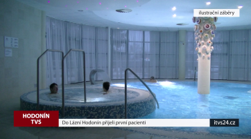 Do Lázní Hodonín přijeli první pacienti