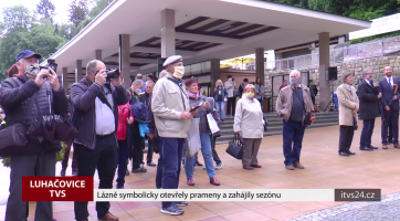 Lázně symbolicky otevřely prameny a zahájily sezónu