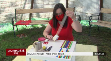 ŠIKULA se nenudí - hraje, kreslí, dovádí