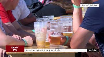 Město zakoupí vratné plastové nádobí