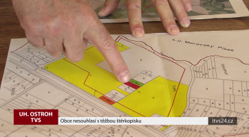 Obce nesouhlasí s těžbou štěrkopísku