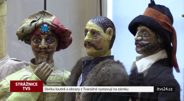 Sbírku loutek a obrazy z Tvarožné vystavují na zámku