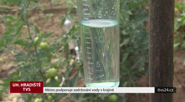 Město podporuje zadržování vody v krajině
