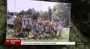 Oslavy sta let skautingu v Uherském Hradišti