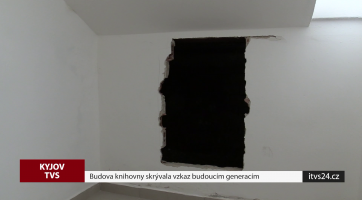 Budova knihovny skrývala vzkaz budoucím generacím