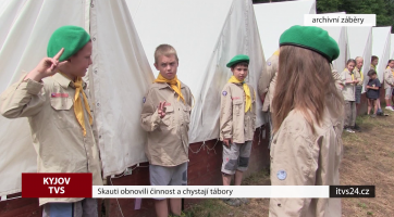 Skauti obnovili činnost a chystají tábory
