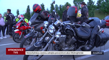 Motorkářskou sezónu zahájila preventivní akce Midnightride