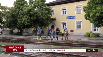 Do cíle Strážnické stovky došli jen tři účastníci