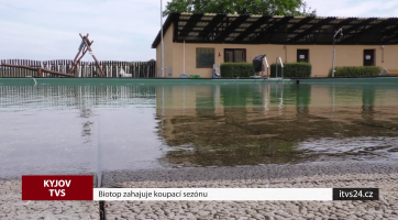 Biotop zahajuje koupací sezónu