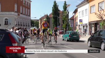 Peloton Na kole dětem dorazil i do Hodonína