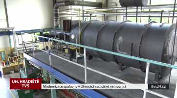 Modernizace spalovny v Uherskohradišťské nemocnici