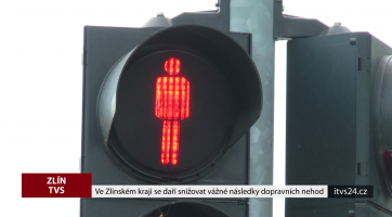 Ve Zlínském kraji se daří snižovat vážné následky dopravních nehod