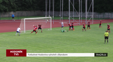 Fotbalisté Hodonína vyhořeli s Blanskem