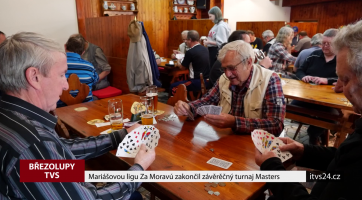 Mariášovou ligu Za Moravú zakončil závěrečný turnaj Masters