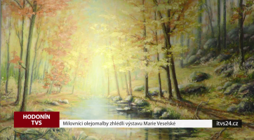 Milovníci olejomalby zhlédli výstavu Marie Veselské
