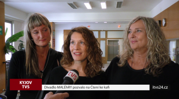 Divadlo MALÉhRY pozvalo na Čtení ke kafi