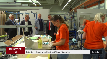 Letecký průmysl je rodinným stříbrem Slovácka