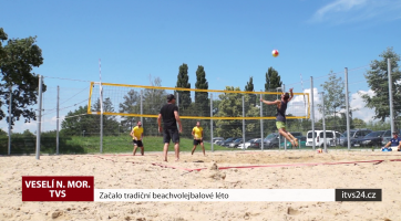 Začalo tradiční beachvolejbalové léto