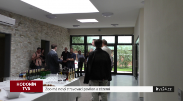 Zoo má nový stravovací pavilon a zázemí